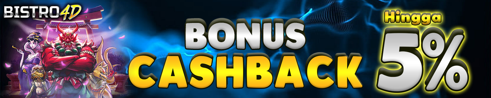 Bonus Cashback 5%